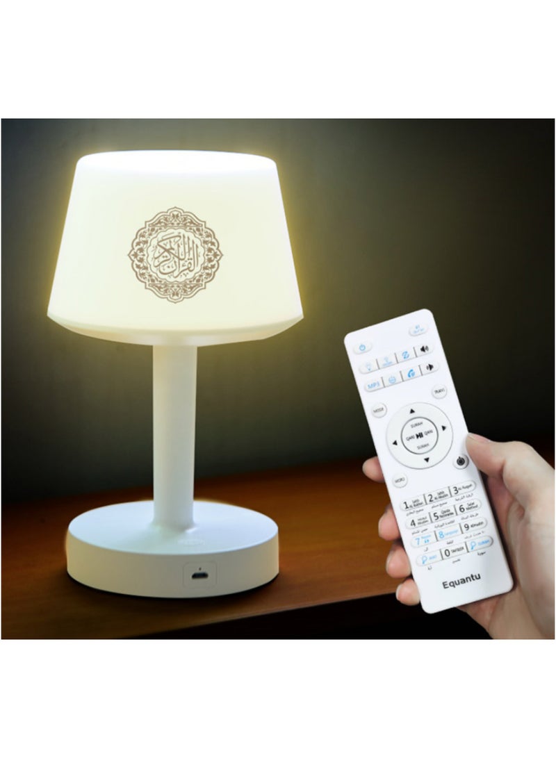 Smart Touch Quran Speaker Desk Lamp with Bluetooth LED Lamp with Remote Control  - Image 2