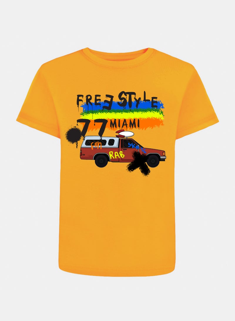 Activ Graphic R.Neck T-Shirt