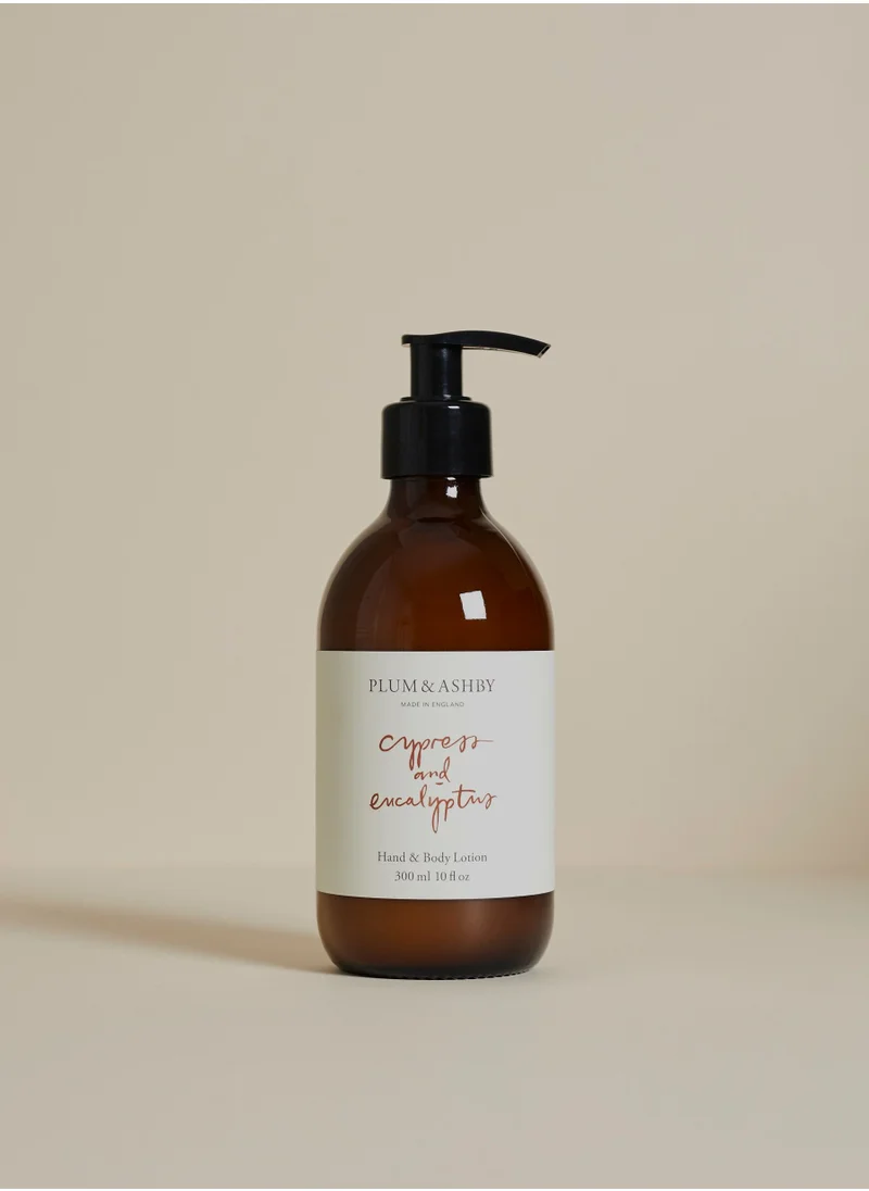 Plum & Ashby Cypress & Eucalyptus Hand & Body Lotion