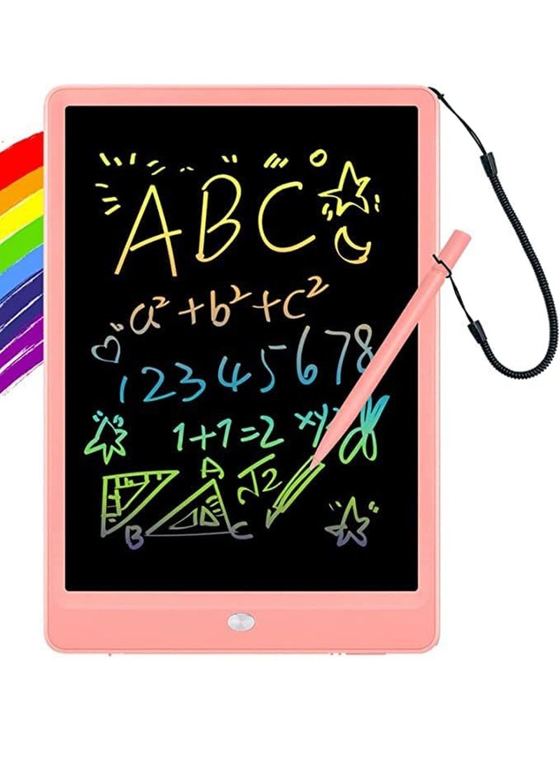 MONOGUE Kids Drawing Board Colorful  10 Inch LCD Writing Erasable and Reusable Pad  - Image 1