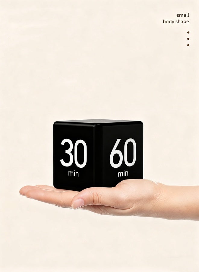 HOOPZOZA Gravity Timer Pomodoro Timer 5/20/30/60 Minutes Productivity Timer Flip Gravity Sensor Cube Timer Portable Desk Timer for ADHD Work Study Kitchen - Image 1
