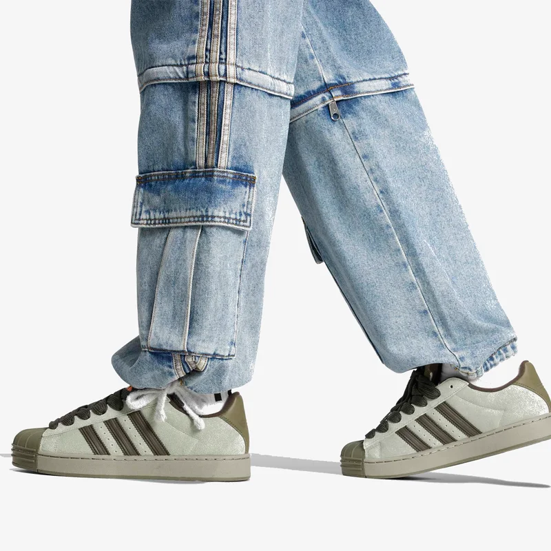 Adidas Originals  MID-RISE 2-IN-1 DENIM PANTS for Women | Best Price UAE
