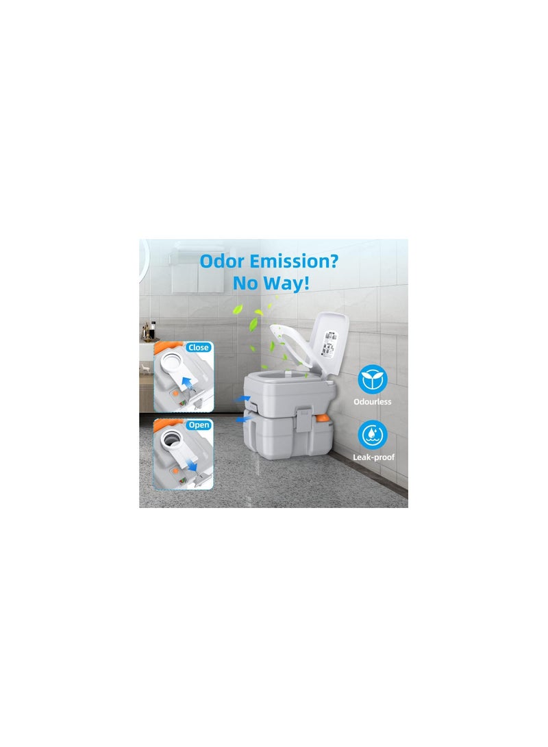 Portable Toilet with Waste Tank 2L  - Image 2