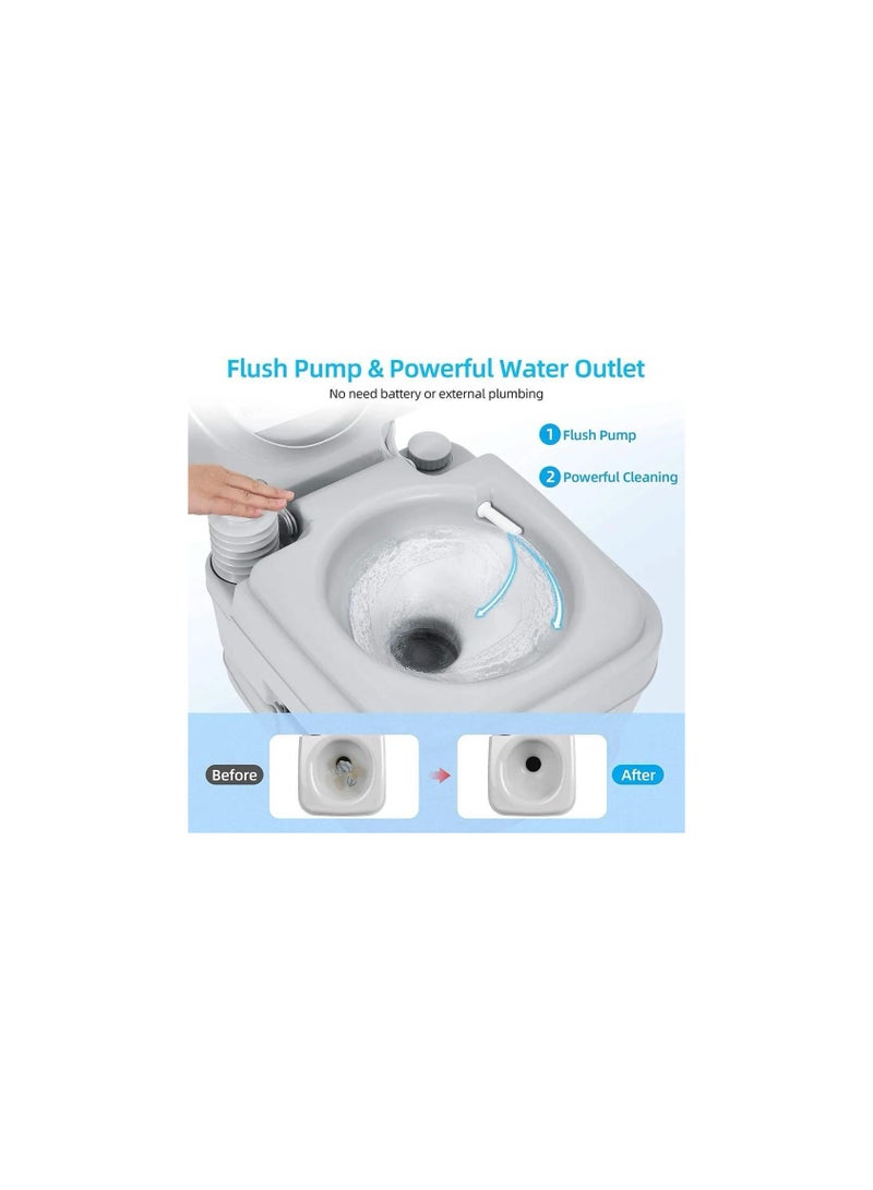 Portable Toilet with Waste Tank 2L  - Image 5
