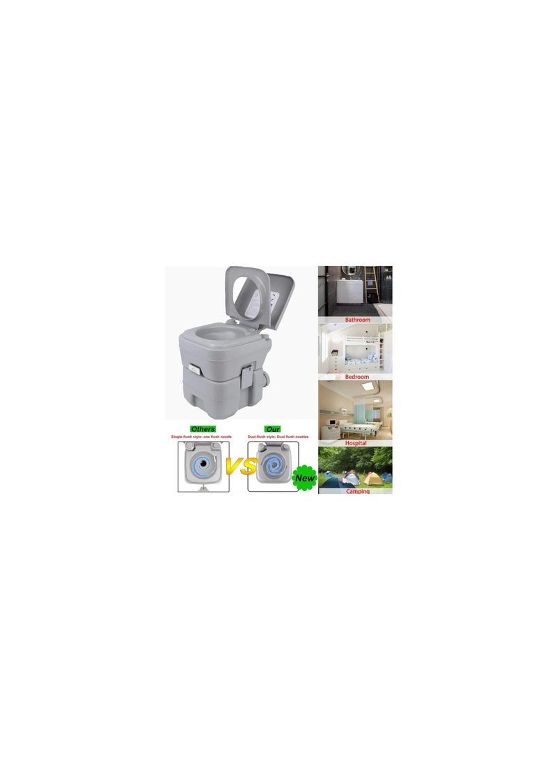 Portable Toilet with Waste Tank 2L  - Image 3