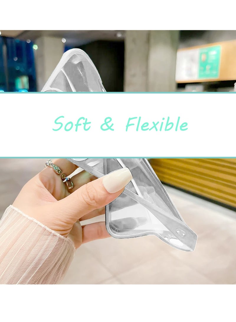 Wtech Xiaomi Redmi Note 14 Pro 5G 2025 Luxury Shockproof Matte Translucent Grip Magnetic Holder Armor Phone Case Cover (MCGHSN) - White - Image 5