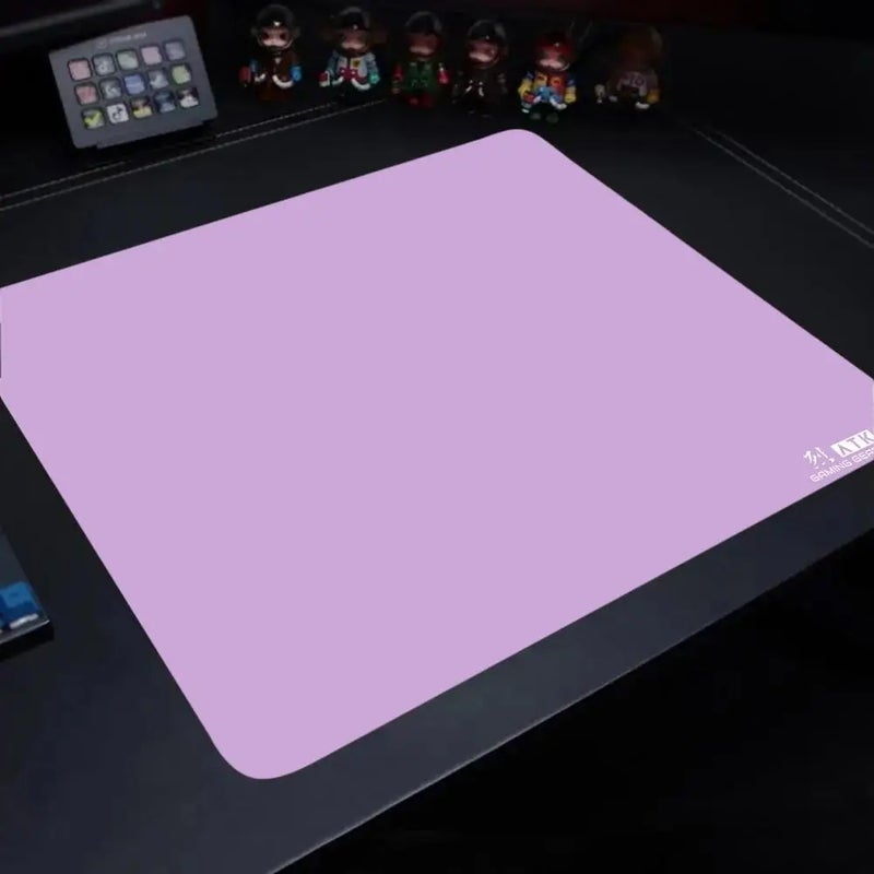 ATK XSoft Gaming Mouse Pad, Small 45x40 Desk Mat, Non-Slip Stitched Edge, for Keyboard and Esports - Image 1