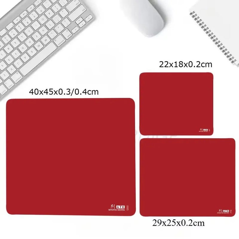 ATK XSoft Gaming Mouse Pad, Small 45x40 Desk Mat, Non-Slip Stitched Edge, for Keyboard and Esports - Image 5