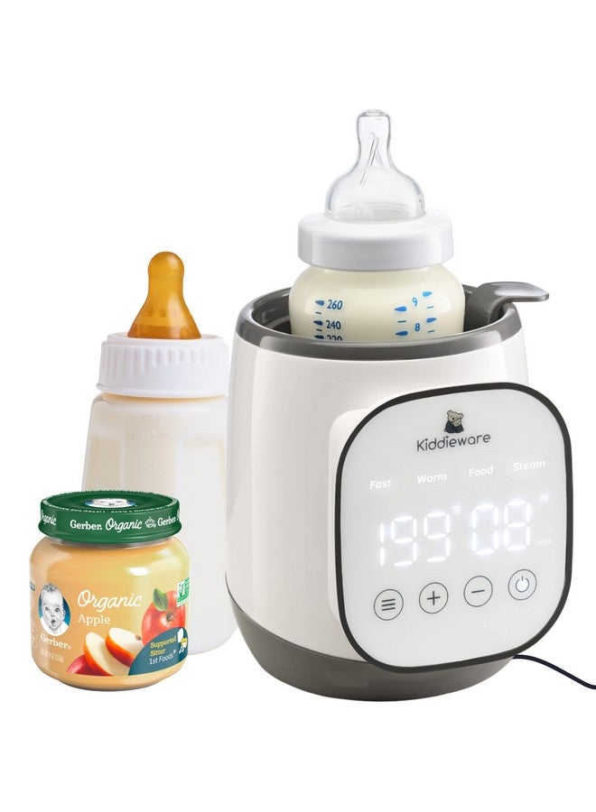 Kiddieware Baby Bottle Warmer for Breastmilk - 5-in-1 Feeding Bottle Warmers for all Bottles, Food Jars, and Breastmilk Bags - Smart Accurate Temperature Control, Automatic Shut-Off Milk Warmer for Baby - Image 1