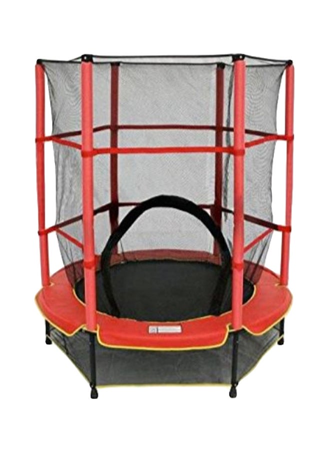Heavy-Duty Indoor Jumper Trampoline With Safety Net For Secure And Safe Play Time - Image 1