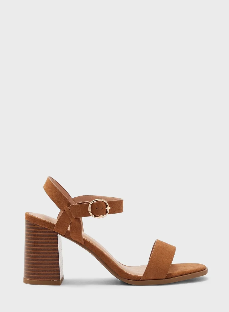 NEW LOOK Pammy Block Heel Sandals