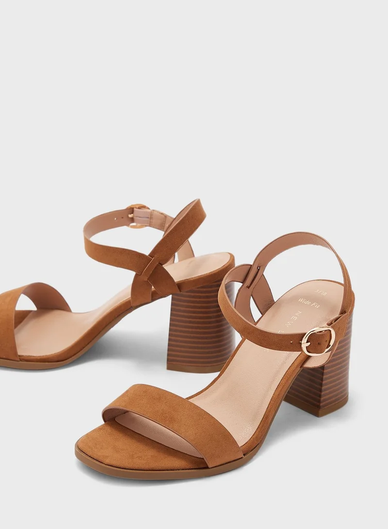 NEW LOOK Pammy Block Heel Sandals