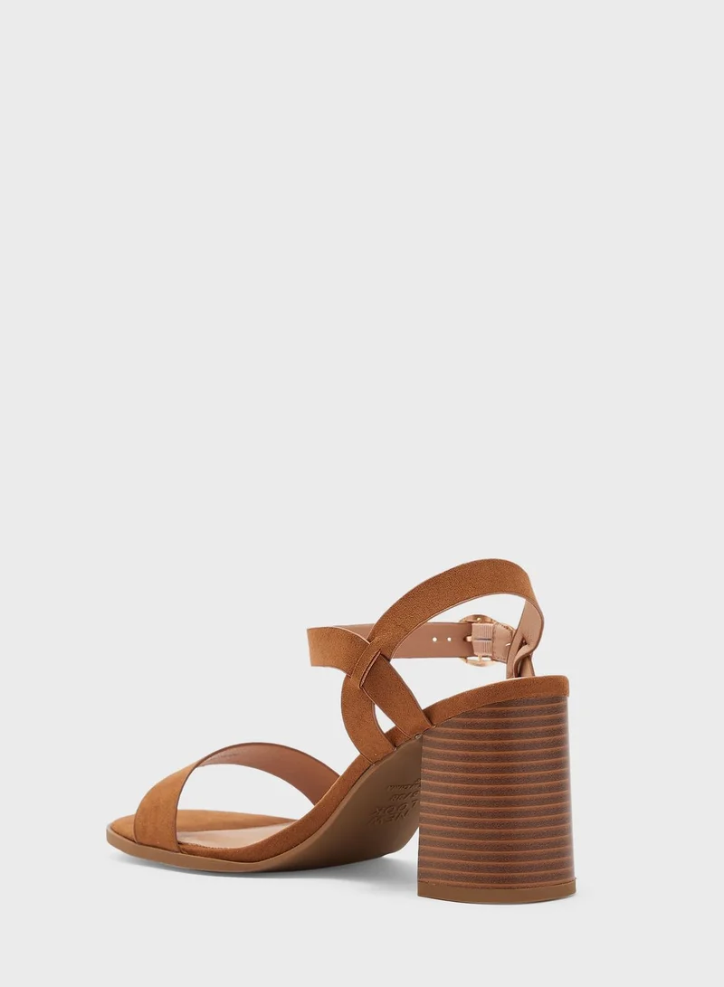 NEW LOOK Pammy Block Heel Sandals