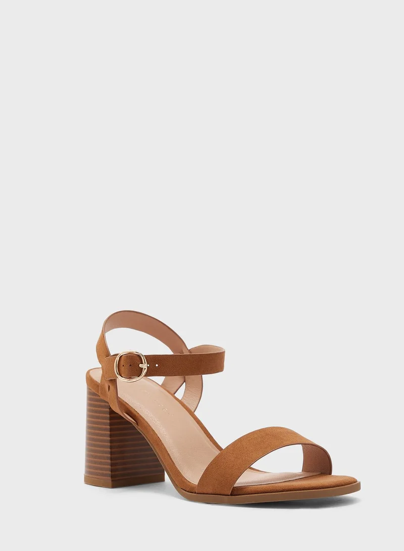 NEW LOOK Pammy Block Heel Sandals