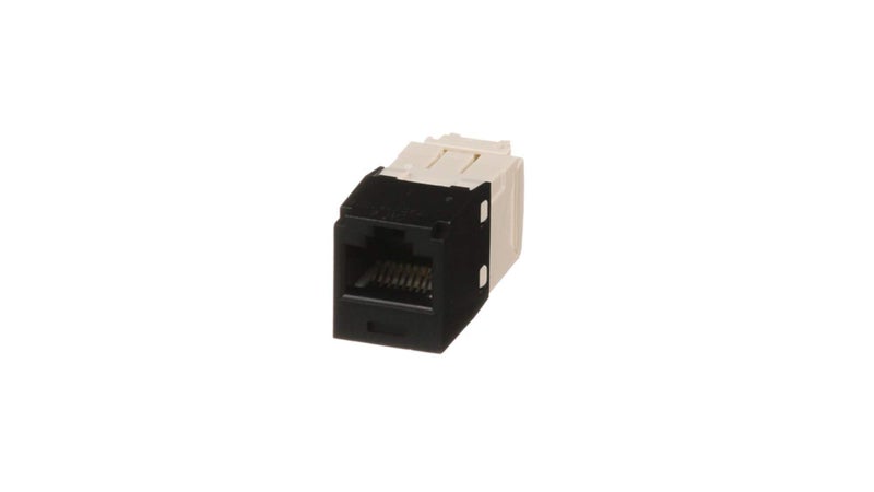 Panduit CJ688TGBL Category-6 8-Wire TG-Style Jack Module, Black - Image 4