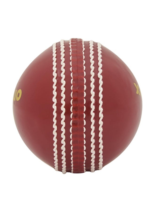 omtex Cricket Ball (Red1) - Image 2