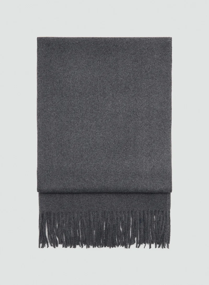 مانجو Fringed Edge Scarf