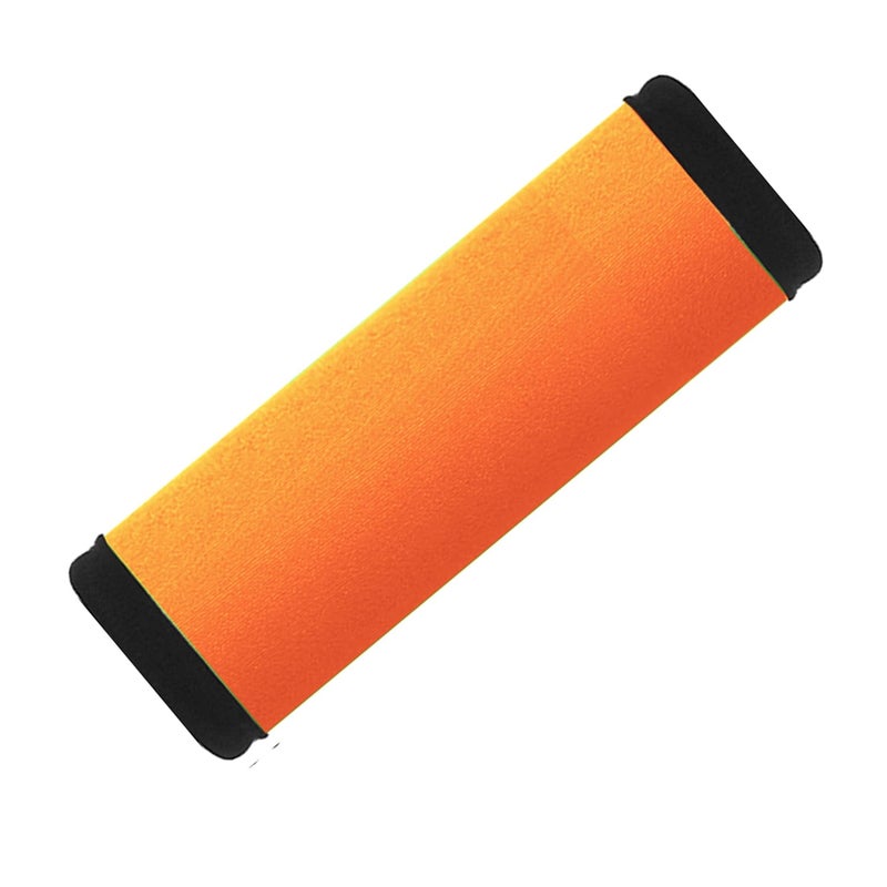 Hibate 5pcs Neoprene Luggage Handle Wrap for Suitcase Identifier Luggage Makers Covers Wraps Travel Accessories - Fluorescent Orange - Image 5