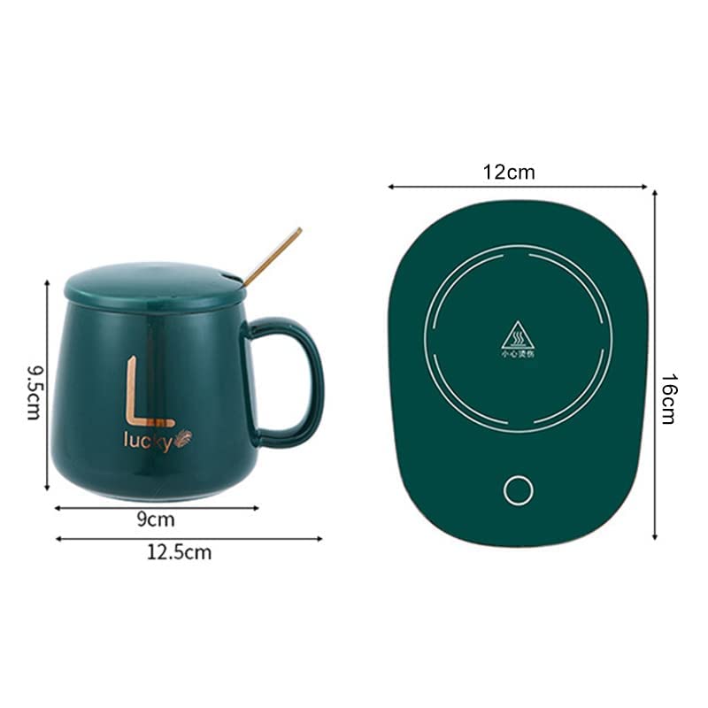 Lariox Coffee Mug Warmer Electric Coffee Warmer for Desk with Auto Shut Off Smart Cup Warmer for Warming Heating Coffee Beverage Milk Tea and Hot Chocolate Mug Included Multicolored - Image 2