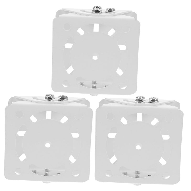 3Pcs Sturdy Metal Fixing Brackets for Security Easy to Install Mounting Racks for Home and Outdoor Support - Image 2