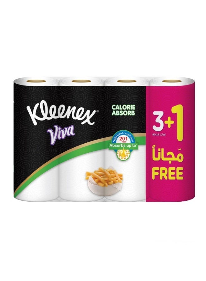 Kitchen Towel, 50 Sheets x 4 Rolls, Saudi Arabia