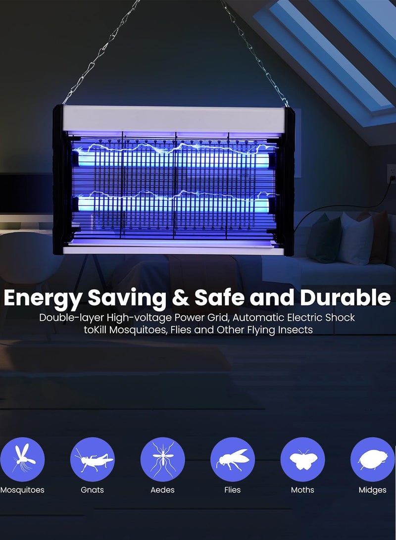 CUBEXELL Electric Mosquito Killer Lamp USB Charging With LED Light Indoor And  Upgraded Version Outdoor Electric Fly Trap Electronic Mosquito Killer Mosquito Repellent - Image 2
