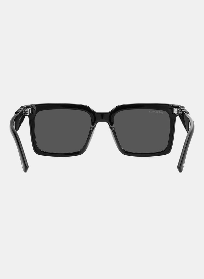 Dsquared Men Square Sunglasses 53 ICON 0025/S - Image 4