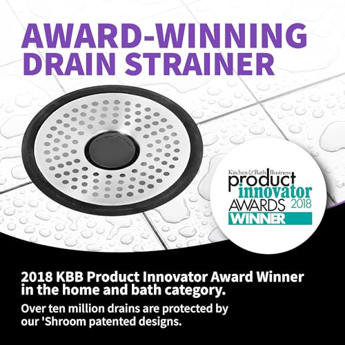 Shower Shroom ShowerShroom SHSULT755 Ultra Revolutionary Shower Hair Catcher Drain Protector, No Size, Stainless - Image 5
