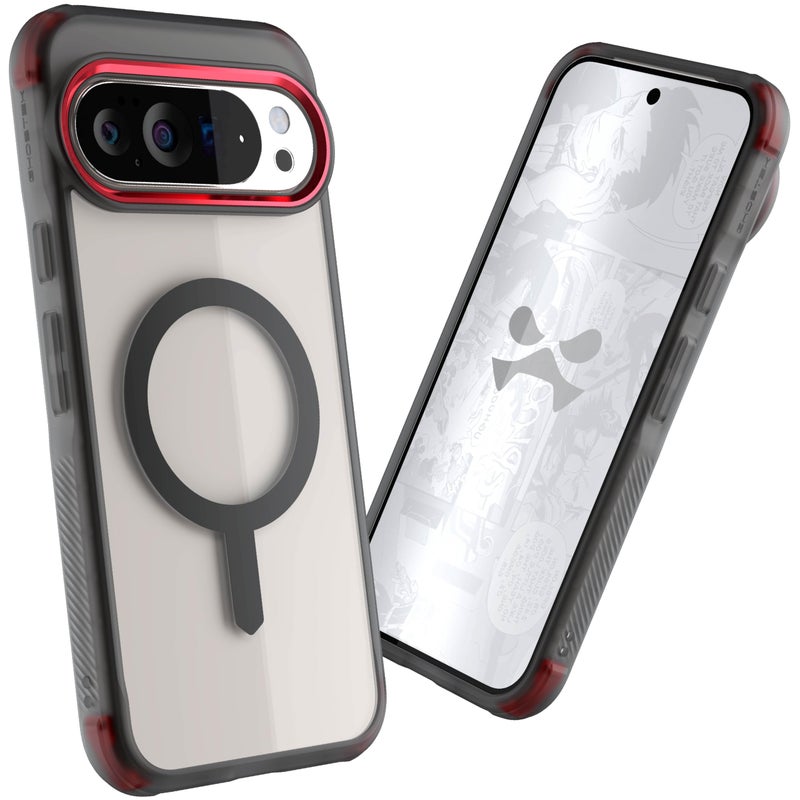 Ghostek Covert Clear Pixel 10 Pro XL Case - Compatible with MagSafe, Magnetic Shockproof Protective Phone Cover Designed for 2025 Google Pixel10 Pro XL (6.8") (Smoke) - Image 2