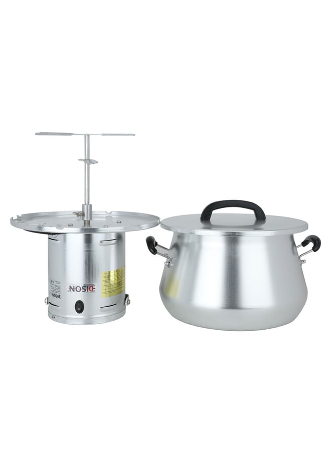 Edison Electric Popular Food Pot, 10 Liters, 100 Watts - Silver - Image 4