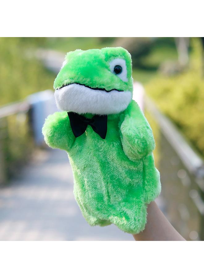 Bluejw New Style Bow Tie Bunny Hand Figure Doll Teaching Toy Gloves Children Early Education Storytelling Parent-child Comfort Plush Doll - Image 3