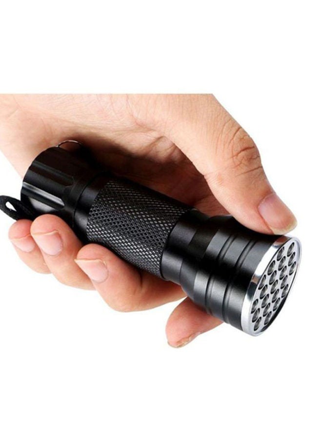 NIBEMINENT Uv Flashlingt Lamp Black/Silver 3x4cm  - Image 3