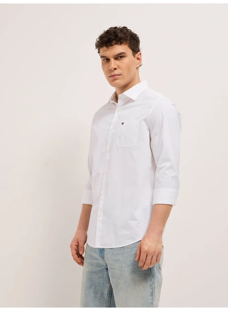 THE BEAR HOUSE  Men’s Shirt for Office, Casual & Party Wear | Comfortable Long Sleeve Shirt with Classic Collar, Button Closure & Versatile Stylish Look for Men | Best Price UAE