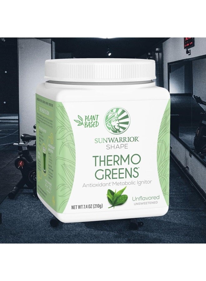 Sunwarrior Keto Thermo Greens Powder for Men & Women Spirulina with Real Vegetables & Apple Cider Gluten Free Supergreens Metabolism Booster | Organic Shape Thermo Greens Unflavored 210g 30 SRV - Image 3