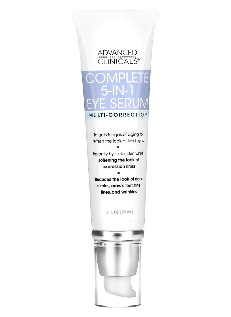 Advanced Clinicals - 5-In-1 Multi Correction Eye Serum 59ml - Image 1
