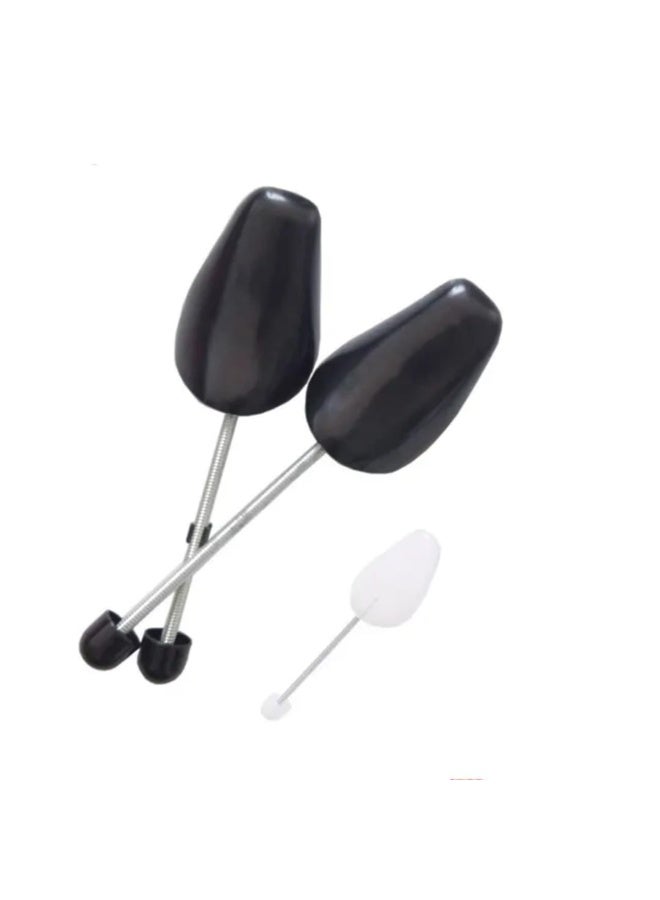 King Adjustable Shoe Trees – Durable Plastic Shoe Shapers with Steel Spring – Perfect Universal Fit for Men and Women – Preserves Shape, Eliminates Creases, Prolongs Shoe Life – Controls Odor Through Open-Vent Design – Works for Dress Shoes, Tall Boots, Trainers & Casual Shoes – Easy to Adjust to Any Size – Simple Insertion Without Force – Lightweight and Long-Lasting – Ideal for Daily Use at Home, Travel, or Shoe Display – Enhances Shoe Comfort and Look – Professional Shoe Care Tool for Egypt Market - Image 3