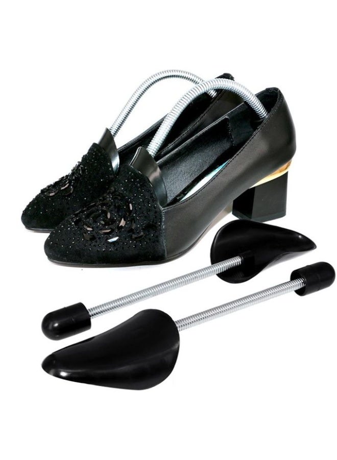 King Adjustable Shoe Trees – Durable Plastic Shoe Shapers with Steel Spring – Perfect Universal Fit for Men and Women – Preserves Shape, Eliminates Creases, Prolongs Shoe Life – Controls Odor Through Open-Vent Design – Works for Dress Shoes, Tall Boots, Trainers & Casual Shoes – Easy to Adjust to Any Size – Simple Insertion Without Force – Lightweight and Long-Lasting – Ideal for Daily Use at Home, Travel, or Shoe Display – Enhances Shoe Comfort and Look – Professional Shoe Care Tool for Egypt Market - Image 5
