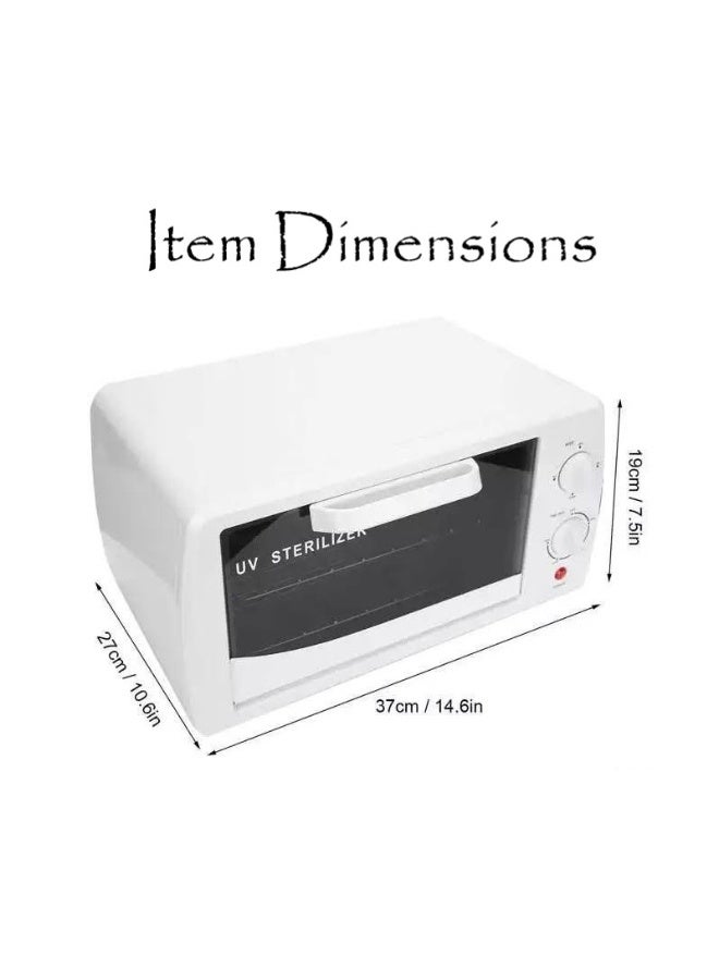 BLC Ultraviolet Sterilization, UV Disinfection Cabinet 2 -Tiers Sterilization Tray, UV Sterilizer with Timer for Home Use, Barbers, Manicure, Beauty Salons and Spas,White - Image 5