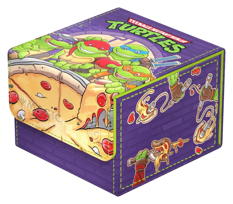 Ultimate Guard - Sidewinder 133+ Xenoskin - Magic: The Gathering Universes Beyond - Teenage Mutant Ninja Turtles - Pizza Box - Image 2