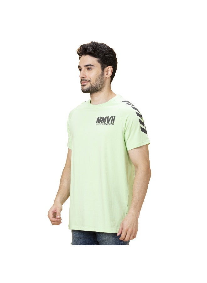 Being Human Mens Icy Mint Round Neck Short Sleeve T-Shirt - Image 4