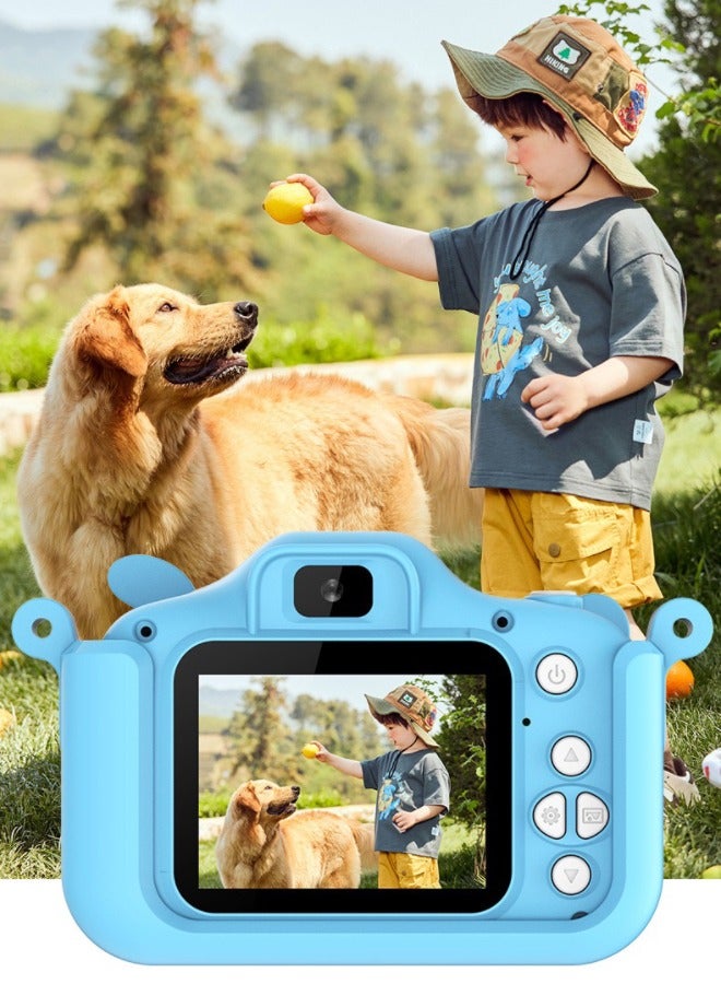 Kids Camera,1080P HD Digital Video Camera Toy for 3-12 Year Old Boys/Girls, Birthday Festival Gifts for Kids,USB Rechargeable Kids Selfie Camera with 32GB SD Card and card reader - Image 3