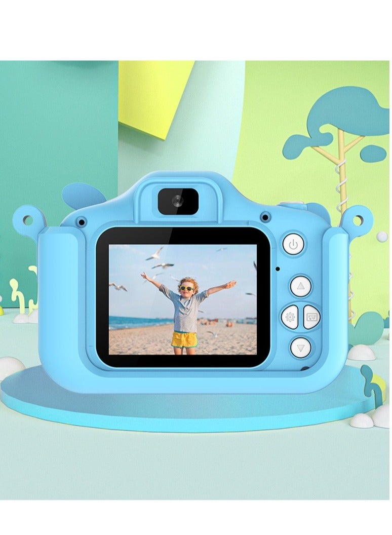 Kids Camera,1080P HD Digital Video Camera Toy for 3-12 Year Old Boys/Girls, Birthday Festival Gifts for Kids,USB Rechargeable Kids Selfie Camera with 32GB SD Card and card reader - Image 4