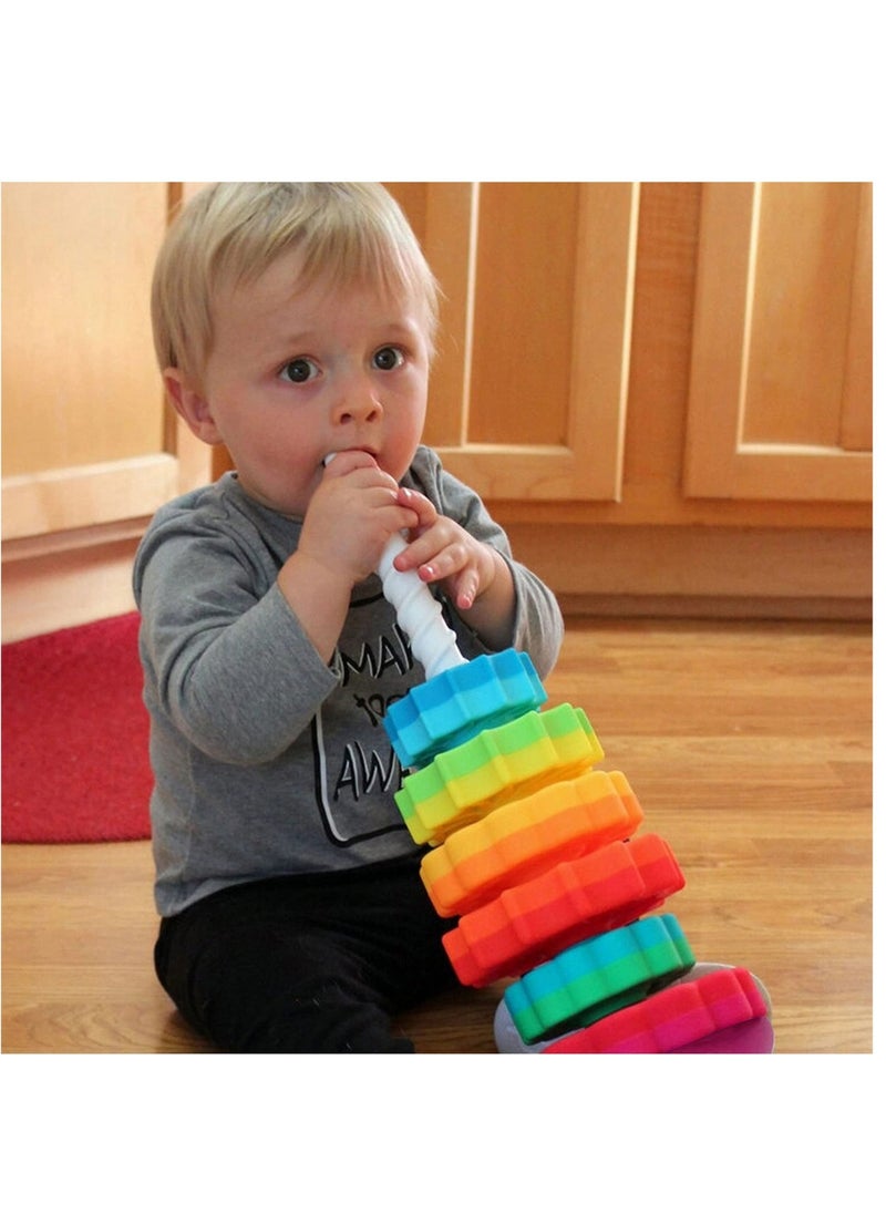 Generic - Baby Spinning Toy For Focus Dexterity Brain Development Interactive Learning Stacking Toys - Image 1