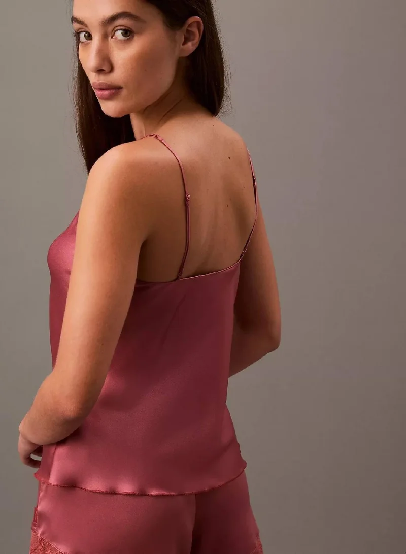 CALVIN KLEIN Satin Cami Pyjama Top