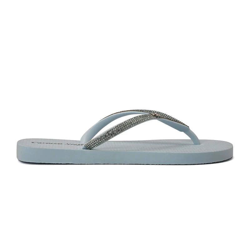 Baby Blue Flip-Flops