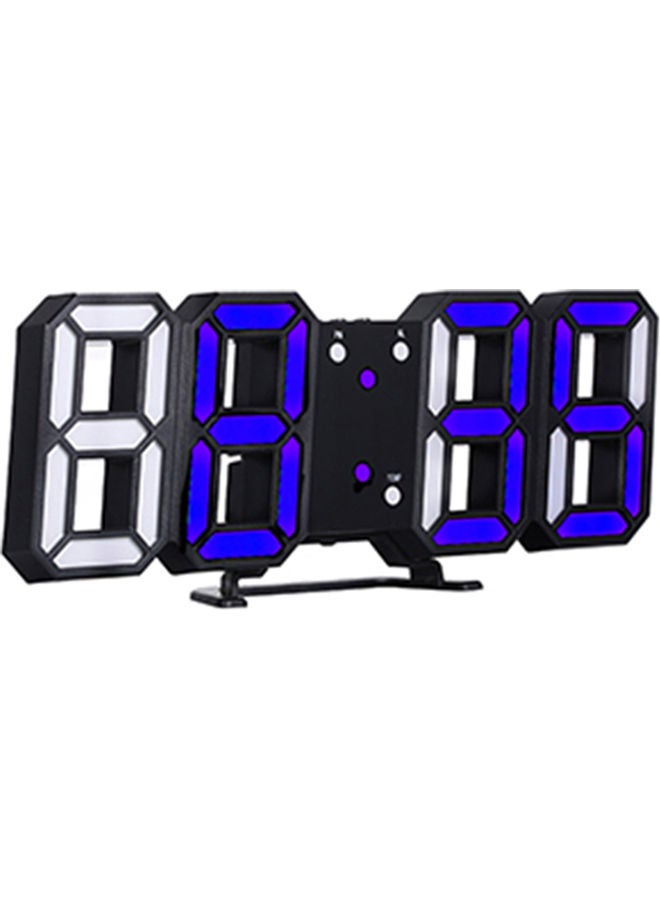 NIBEMINENT 3D LED Digital Clock Multicolour - Image 1