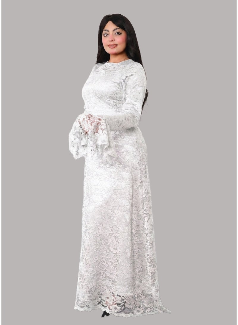 فستان دانتيل شيك للمناسبات - Image 4