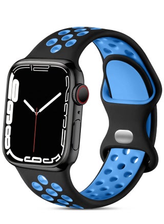 42/44/45mm(Series 1-9)49mm46mm(Series 10)Black/Blue