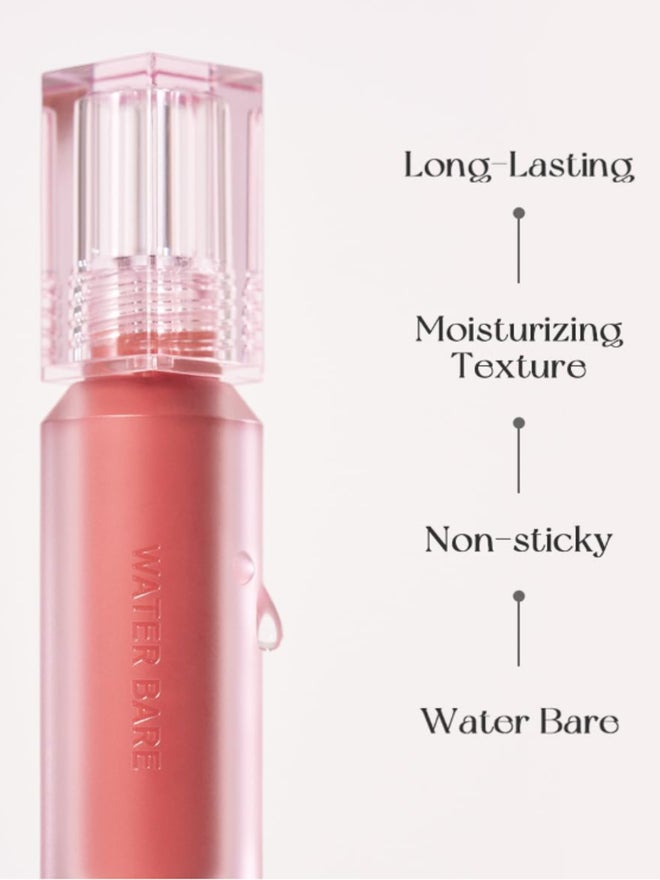 PERIPERA Water Bare Lip Tint, 004 All Right Peach - Image 3