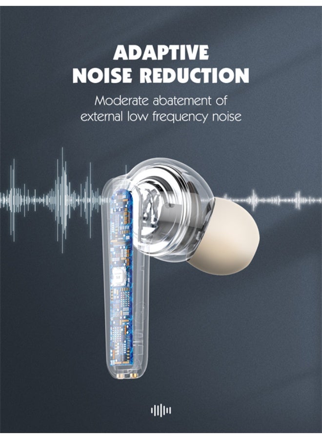 LDNIO True Wireless Stereo Earbuds | Bluetooth 5.3, Noise Reduction, 350mAh Charging Case, HD Sound, Touch Control, In-Ear Lightweight Design - Image 5